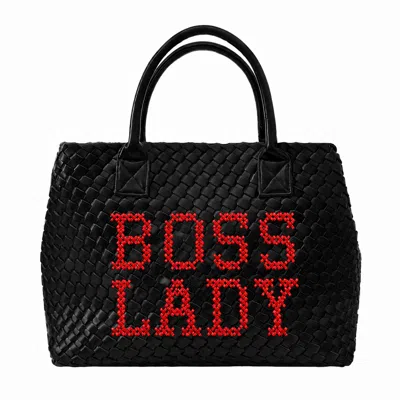 Lilly Loves Black Boss Lady Vegan Handbag