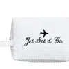 Lilly Loves Black Jest Set & Go White Washbag In Black