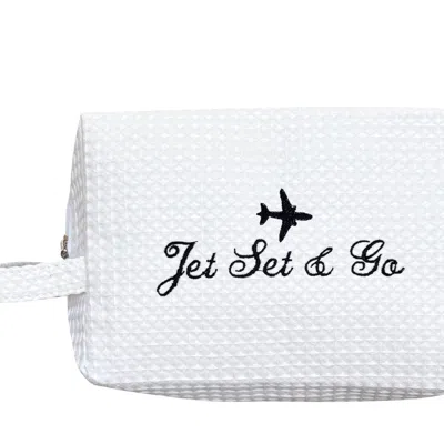 Lilly Loves Black Jest Set & Go White Washbag