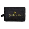 Lilly Loves Black Jet Set & Go Cosmetic Bag In Black
