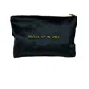 Lilly Loves Black Make Up & Shit Velvet Pouch