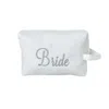 Lilly Loves Bride White Make Up Bag