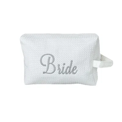 Lilly Loves Bride White Make Up Bag