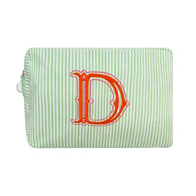 Lilly Loves Green D Alphabet Bag