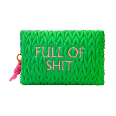 Lilly Loves Green Full Of Shit Cosmetic Bag