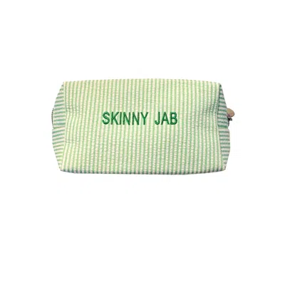 Lilly Loves Green Skinny Jab Make Up Bag