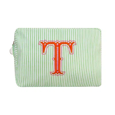 Lilly Loves Green T Alphabet Bag