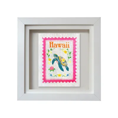 Lilly Loves Hawaii Embroidered Stamp