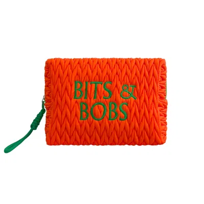 Lilly Loves Orange Bits & Bobs Cosmetic Bag