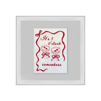 Lilly Loves Pink Its Five O'clock Somewhere Artwork