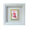 Lilly Loves Pink / Purple / Gold Bali Inspired Stamp Embrodiered Artwork