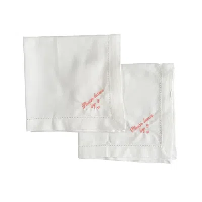 Lilly Loves Pink / Purple Please Leave By Nine Napkins