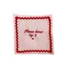 Lilly Loves Pink / Purple Please Leave By Nine Pink Cocktail Napkin