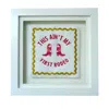 Lilly Loves Pink / Purple This Ain't My First Rodeo Framed Artwork