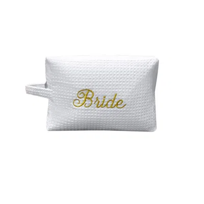Lilly Loves White Gold Bride Wedding Bag
