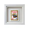 Lilly Loves White Thailand Inspired Embroidered Artwork In Multi