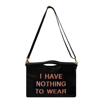 Lilly Loves Women's Black I Have Nothing To Wear Clutch