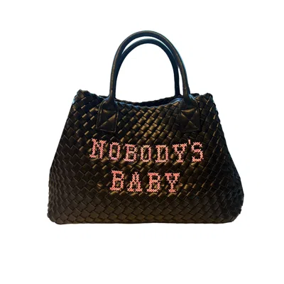 Lilly Loves Women's Black Nobody's Baby Bag