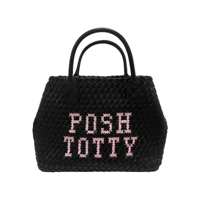 Lilly Loves Women's Black Posh Totty Vegan Hand Bag