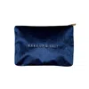 Lilly Loves Women's Blue Make Up And Shit Navy Pouch