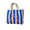Lilly Loves Women's Blue Oh La La Beach Bag