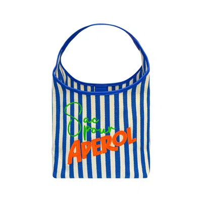 Lilly Loves Women's Blue Sac Pour Aperol Summer Bag