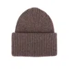 Lilly Loves Women's Brown Double Cuff Beanie Hat