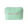 Lilly Loves Women's Green Full Of Shit Make Up Bag