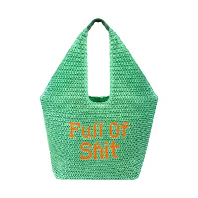 Lilly Loves Women's Green Oversized Beach Bag