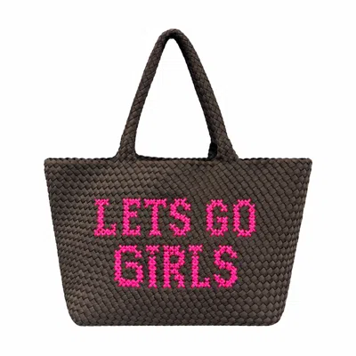 Lilly Loves Women's Grey Lets Go Girls Handbag