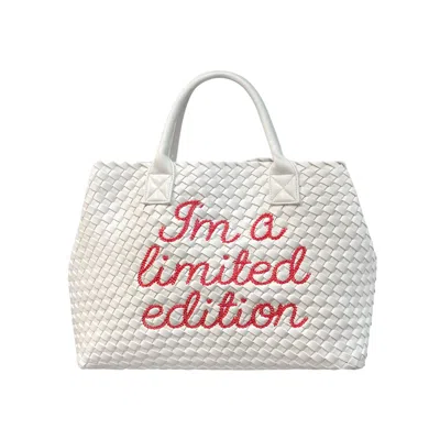 Lilly Loves Women's I'm A Limited Edition White Handbag