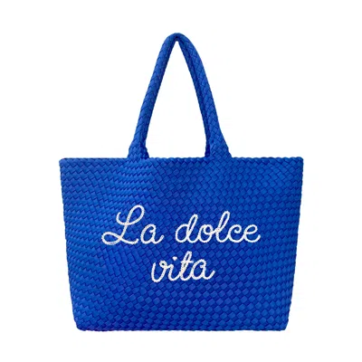 Lilly Loves Women's La Dolce Vita Blue Handbag