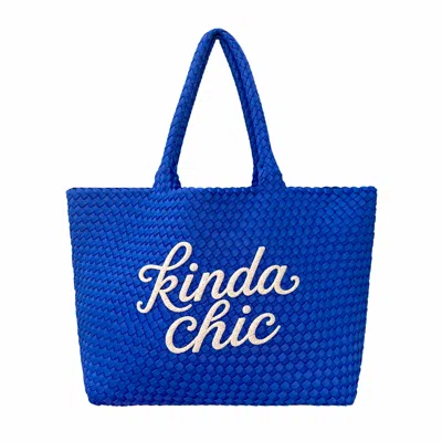 Lilly Loves Women's Large Kinda Chic Blue Handbag