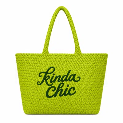 Lilly Loves Women's Large Kinda Chic Green Handbag