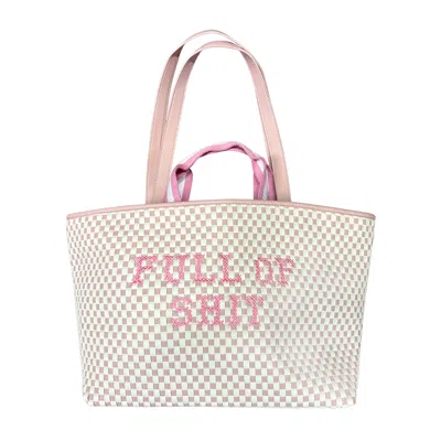 Lilly Loves Women's Light Pink Full Of Shit Bag