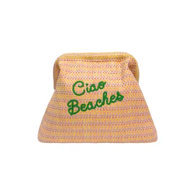 Lilly Loves Women's Neutrals Ciao Beaches Clutch In Orange