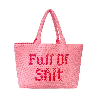 Lilly Loves Women's New Candy Pink Full Of Shit Handbag