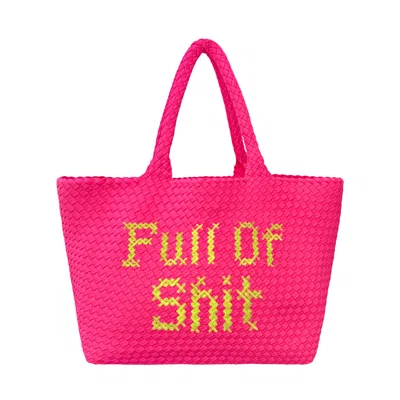 Lilly Loves Women's New Pink Full Of Shit Handbag