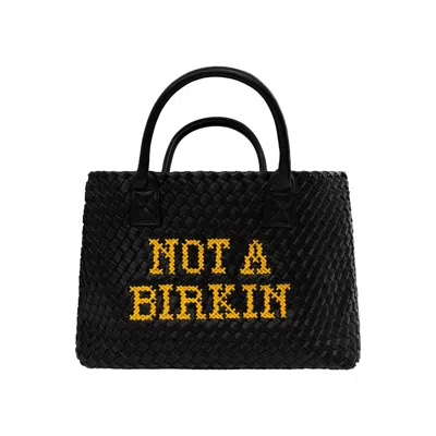 Lilly Loves Women's Not A Birkin Black Handbag