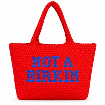 Lilly Loves Women's Not A Birkin Red Handbag
