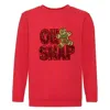 Lilly Loves Women's Oh Snap Red Christmas Sweater In Red