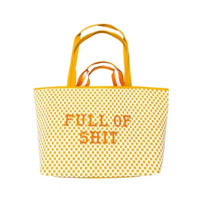 Lilly Loves Women's Orange Full Of Shit Bag
