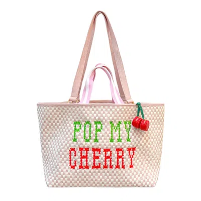 Lilly Loves Women's Pink Pop My Cherry Hand Bag