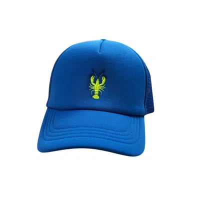 Lilly Loves Women's Pink / Purple / Blue Lobster Blue Trucker Cap