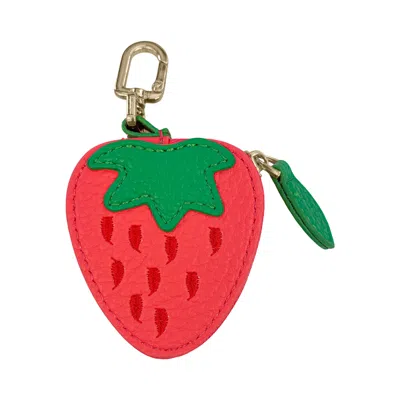 Lilly Loves Women's Red Strawberry Bag Charm