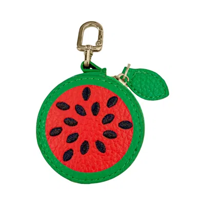Lilly Loves Women's Red Watermelon Bag Charm In Neutral