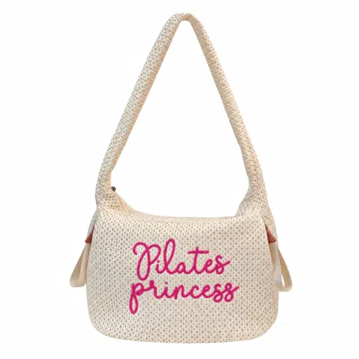 Lilly Loves Women's White Pilates Princess Bag