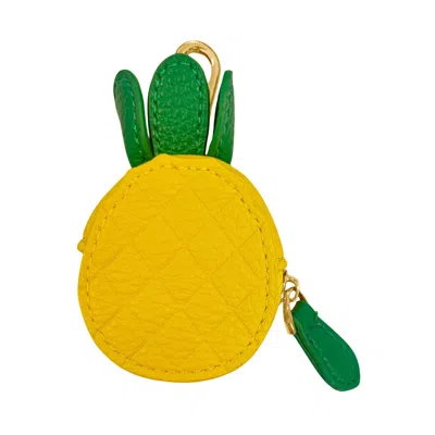 Lilly Loves Women's Yellow Pineapple Bag Charm