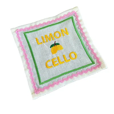Lilly Loves Yellow / Orange Limon Cello Cocktail Napkins