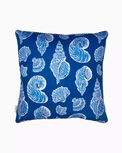 Lilly Pulitzer 20" Indoor/outdoor Pillow In Blue